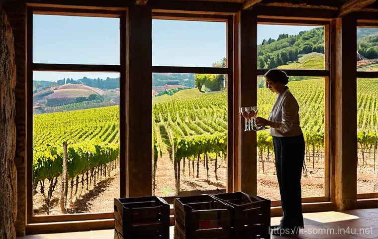 소믈리에가 준비해야 할 기본 자질 - **Prompt: Empathetic Connection at an Italian Trattoria**
    "A charismatic Italian sommelier, a wo...