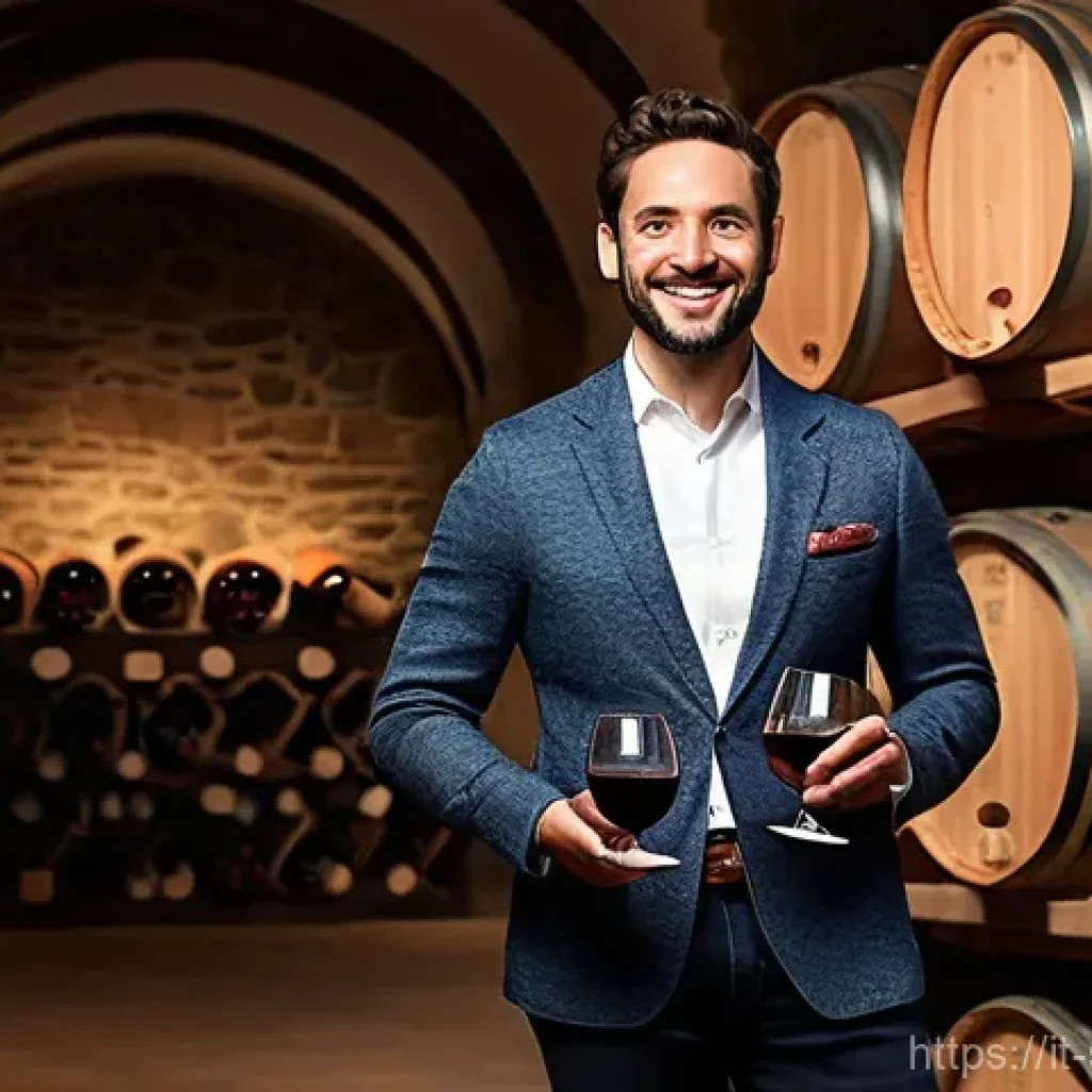 소믈리에 일과 공개 - **A Modern Sommelier as a Storyteller and Digital Influencer**
    "A charismatic Italian sommelier,...