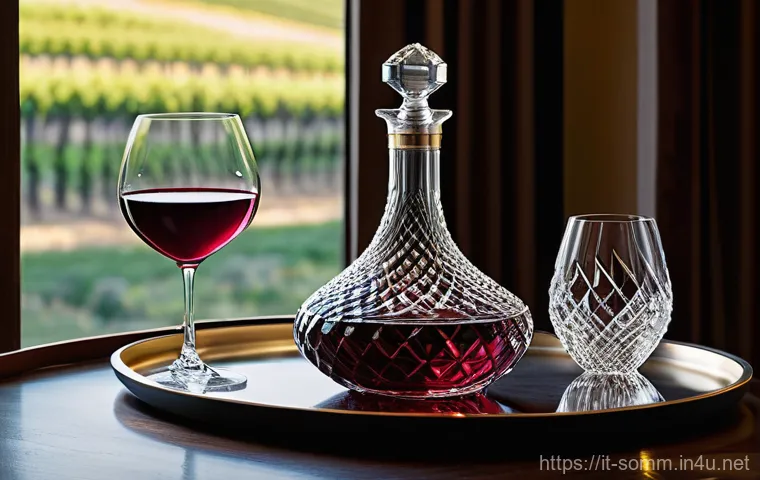소믈리에 필수 실무 도구 - **Prompt:** A close-up, high-definition photograph focusing on the hands of a professional sommelier...