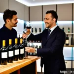 Home 20 소믈리에 경력 전환 성공기 - A professional Italian sommelier classroom setting, featuring a diverse group of adult students atte...