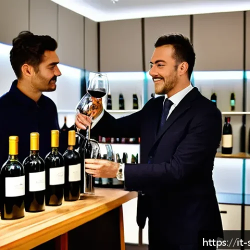 Home 32 소믈리에 경력 전환 성공기 - A professional Italian sommelier classroom setting, featuring a diverse group of adult students atte...